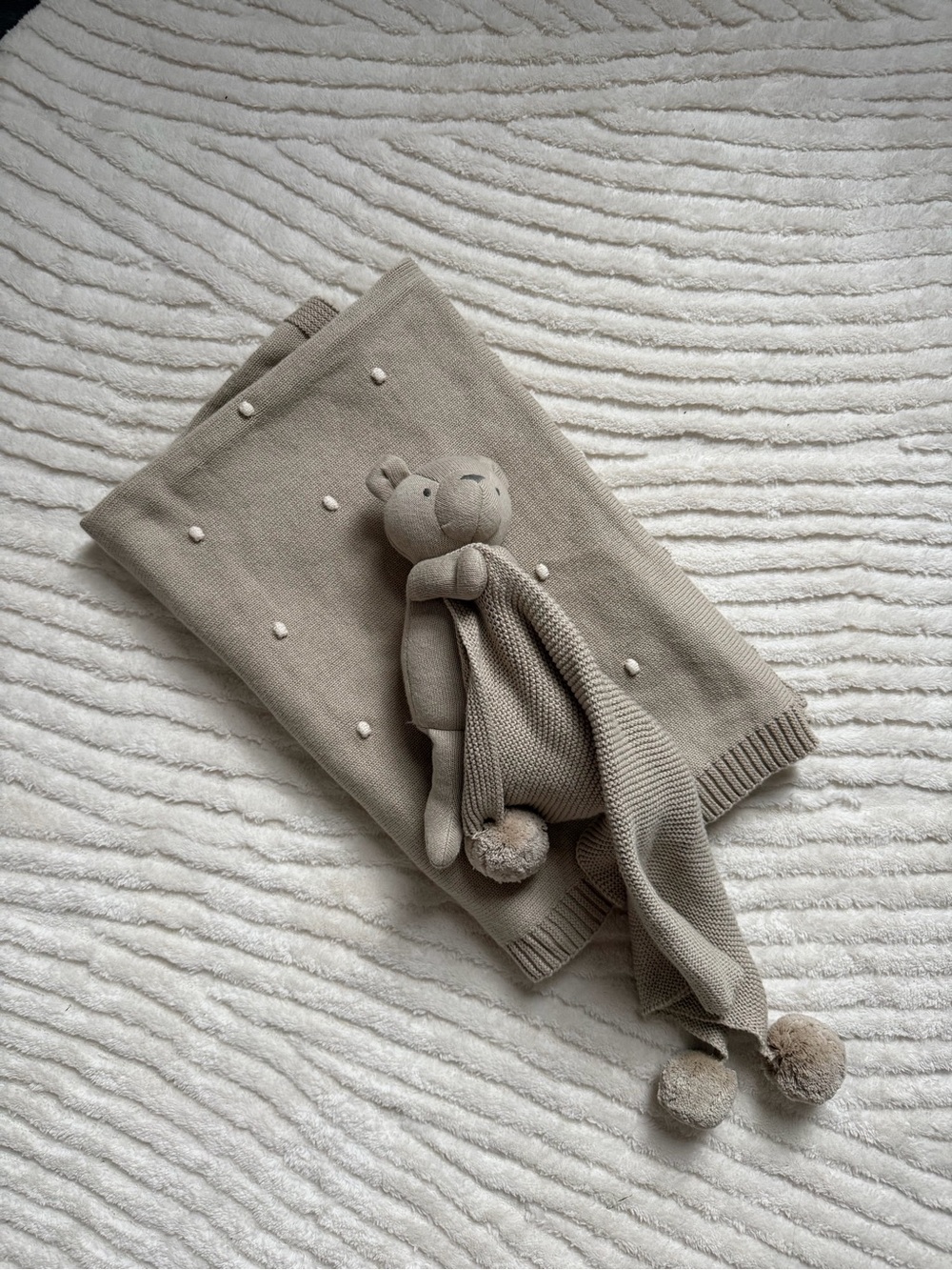 Pottery Barn Blanket & Lovey (never used)